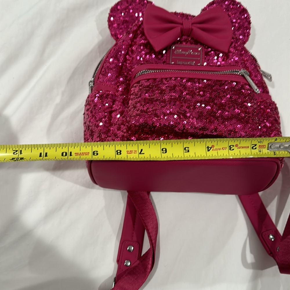 Disney Minnie Sequin Mini Backpack - image 7